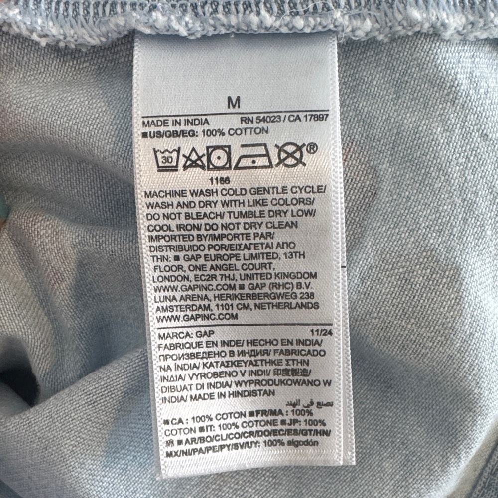 Pleated denim floral maxi dress - Picture 6 of 6